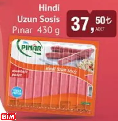 PINAR HİNDİ UZUN SOSİS PINAR HİNDİ UZUN SOSİS